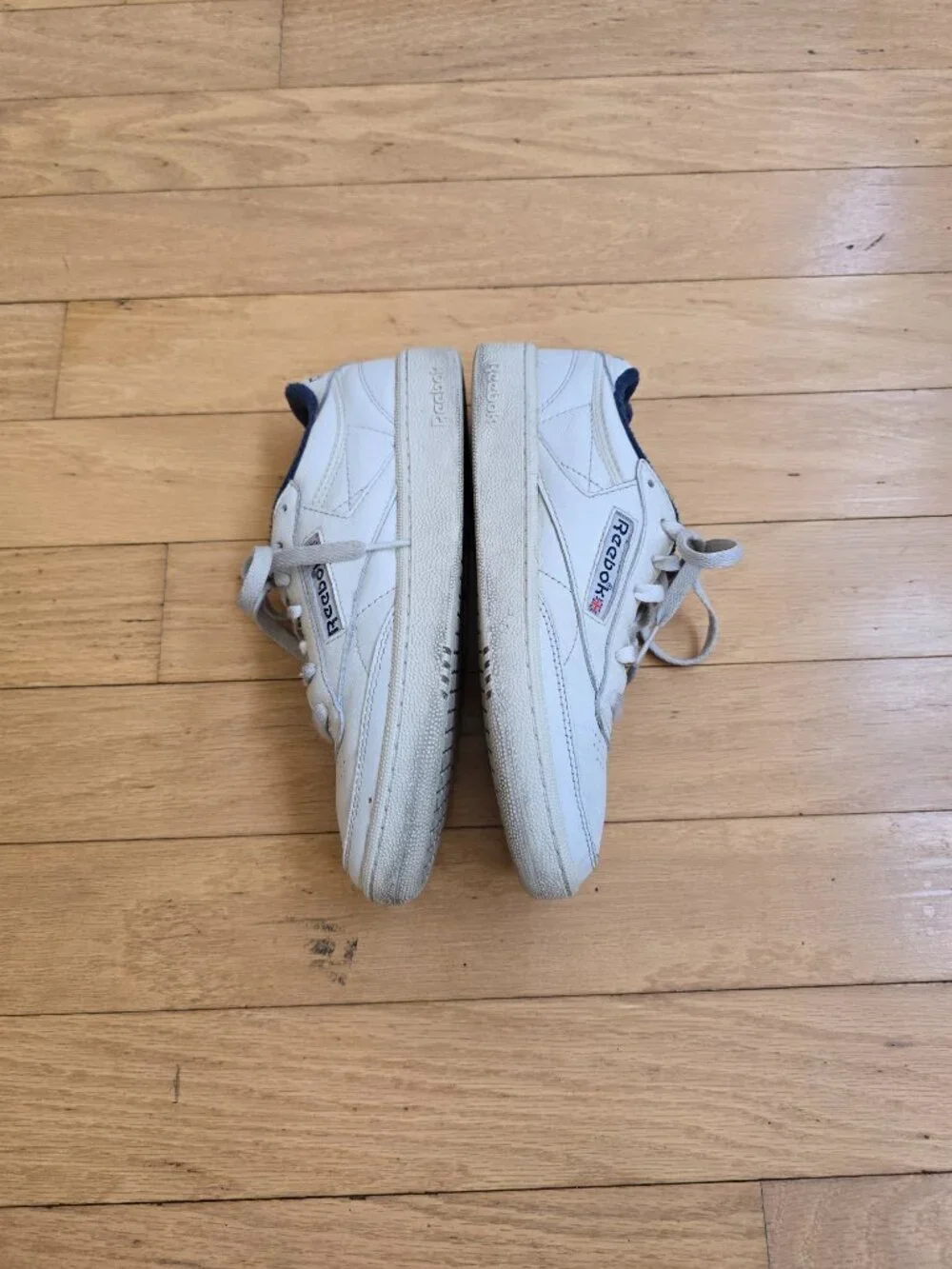 Reebok | Club C 85 Vintage cream leather retro sneakers | WMS 6.5